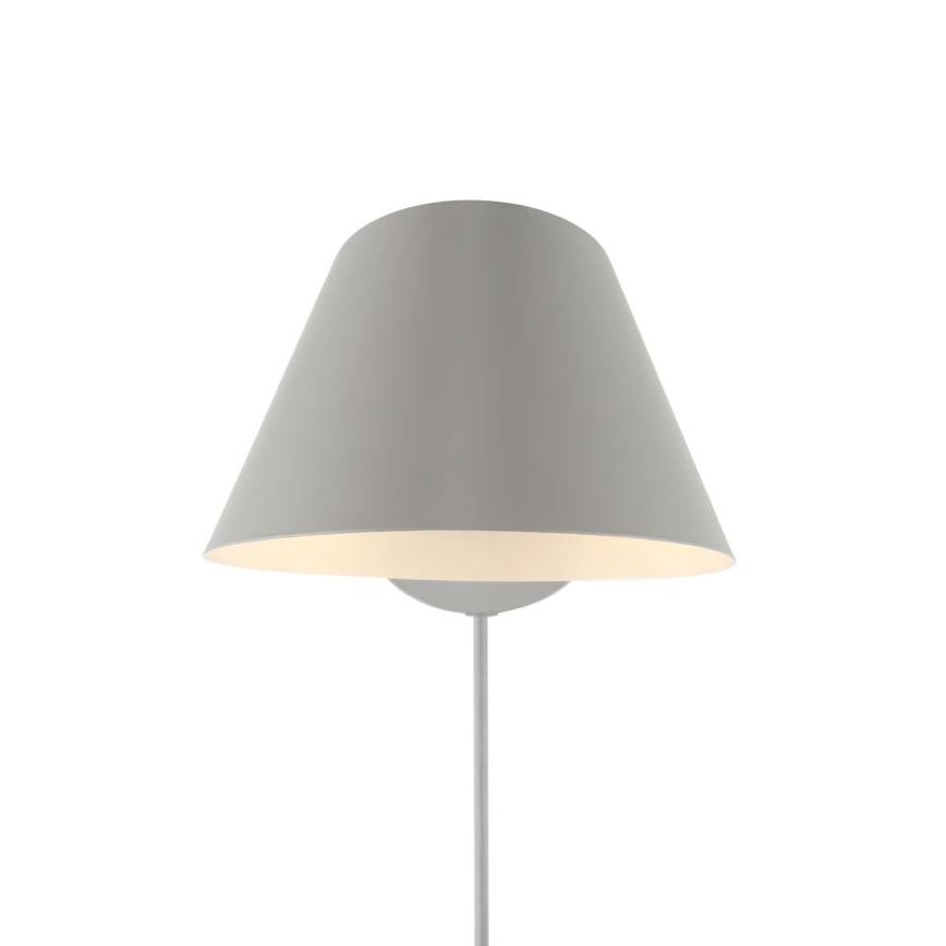 Nordlux - Nástěnné svítidlo STAY 1xE27/60W/230V šedá