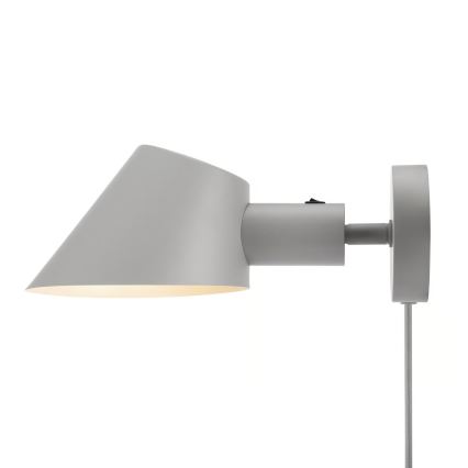 Nordlux - Nástěnné svítidlo STAY 1xE27/60W/230V šedá