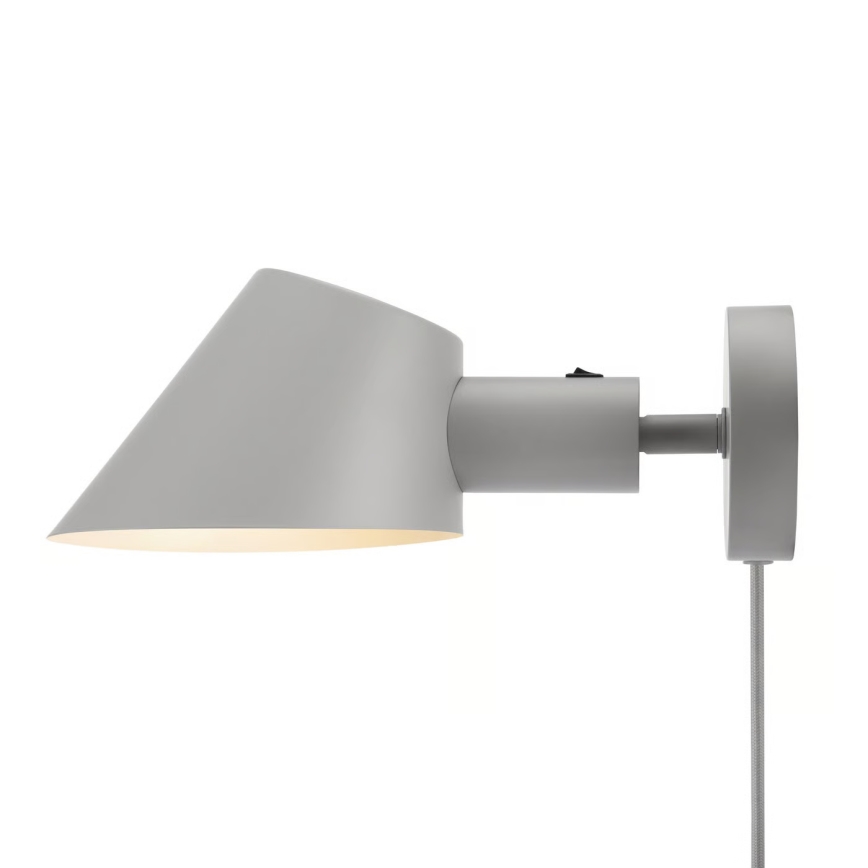 Nordlux - Nástěnné svítidlo STAY 1xE27/60W/230V šedá