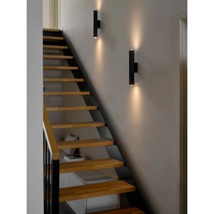Nordlux - Nástěnné svítidlo VICO 2xGU10/5W/230V černá