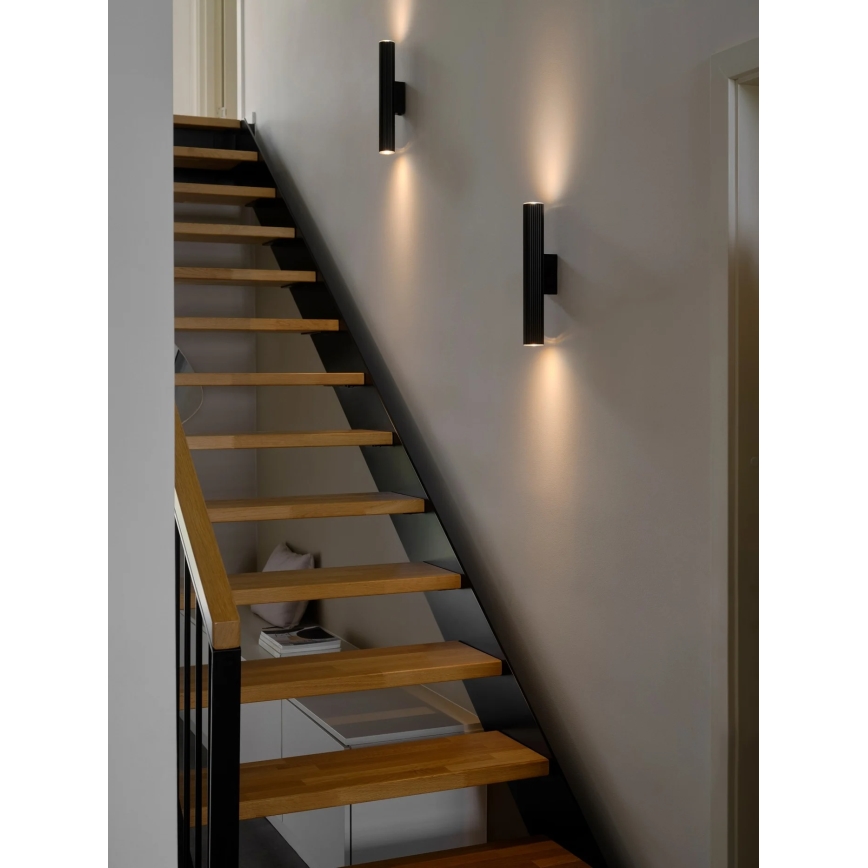 Nordlux - Nástěnné svítidlo VICO 2xGU10/5W/230V černá