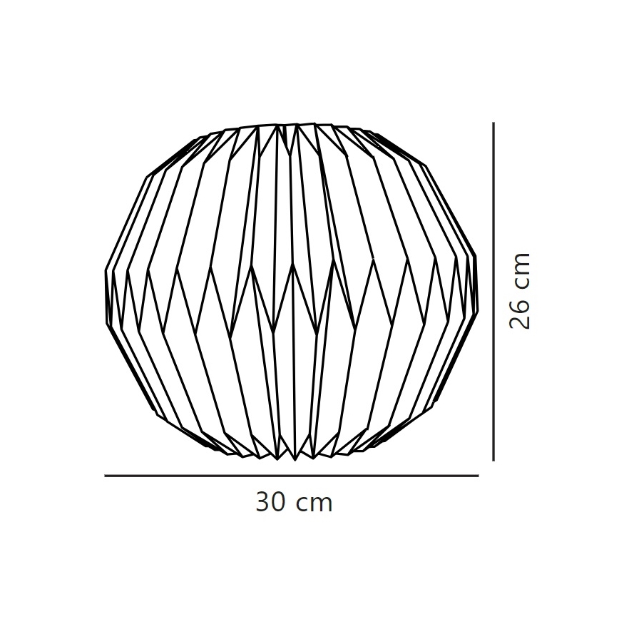 Nordlux - Stínidlo k lustru BELLOY E27 pr. 30 cm