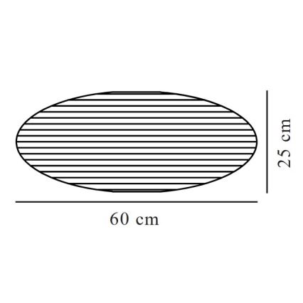 Nordlux - Stínidlo k lustru VILLO E27 pr. 60 cm modrá