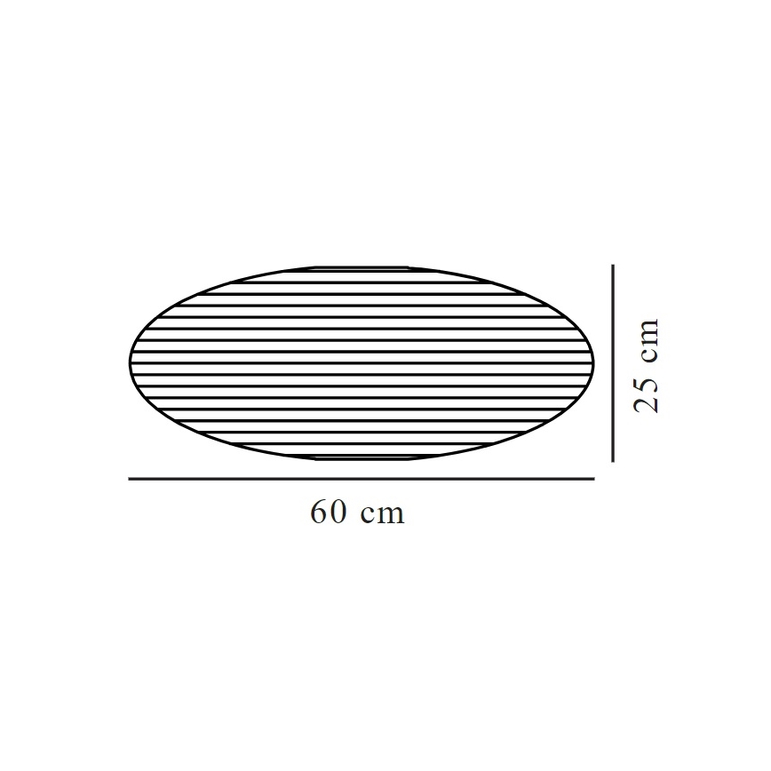 Nordlux - Stínidlo k lustru VILLO E27 pr. 60 cm šedá
