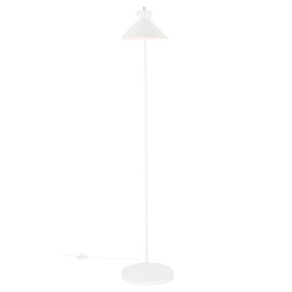 Nordlux - Stojací lampa DIAL 1xE27/10W/230V bílá