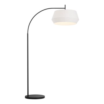 Nordlux - Stojací lampa DICTE 1xE27/60W/230V černá/bílá