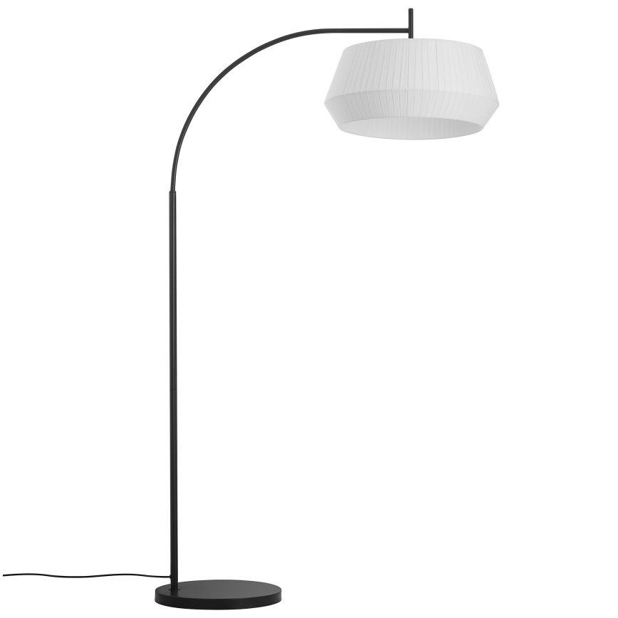 Nordlux - Stojací lampa DICTE 1xE27/60W/230V černá/bílá