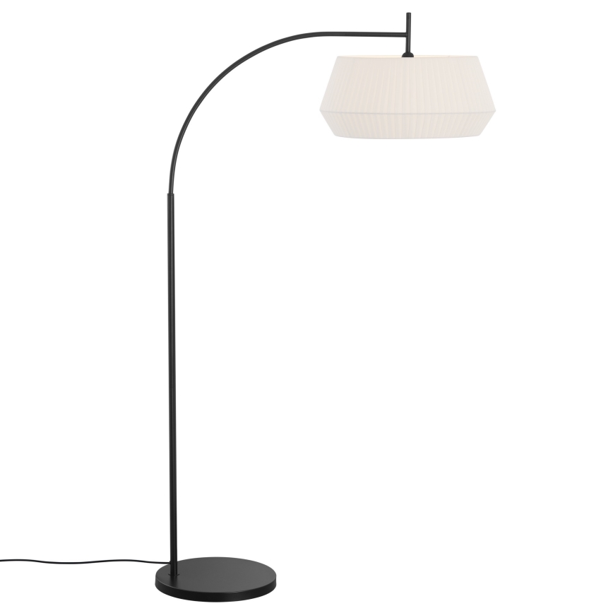 Nordlux - Stojací lampa DICTE 1xE27/60W/230V černá/bílá