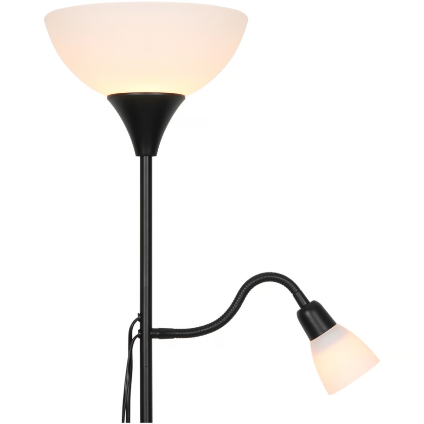 Nordlux - Stojací lampa LAURIA 1xE27/40W/230V + 1xE14/15W