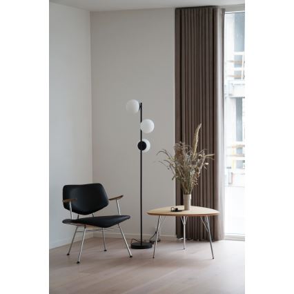 Nordlux - Stojací lampa LILLY 3xE14/25W/230V černá