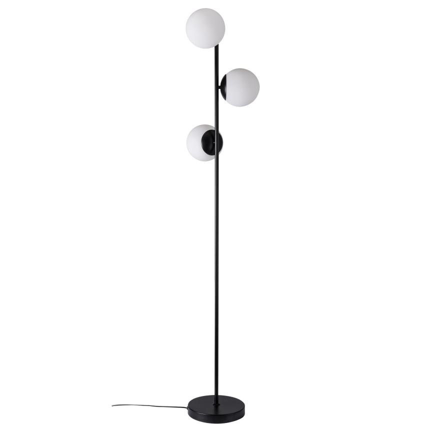 Nordlux - Stojací lampa LILLY 3xE14/25W/230V černá