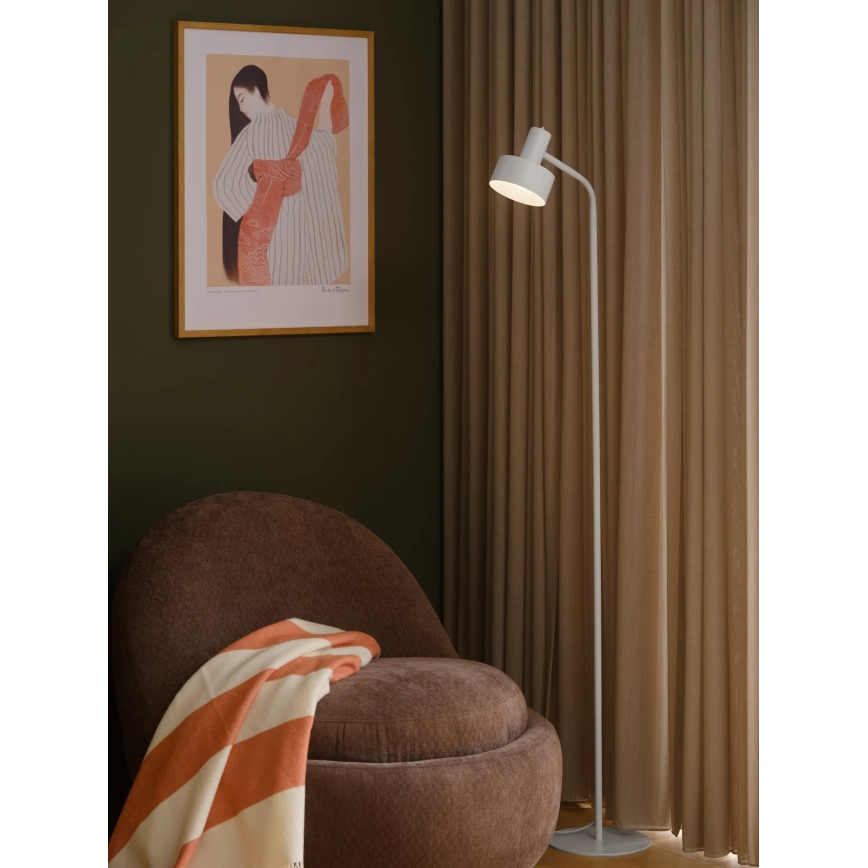 Nordlux - Stojací lampa MATIS 1xE27/15W/230V bílá