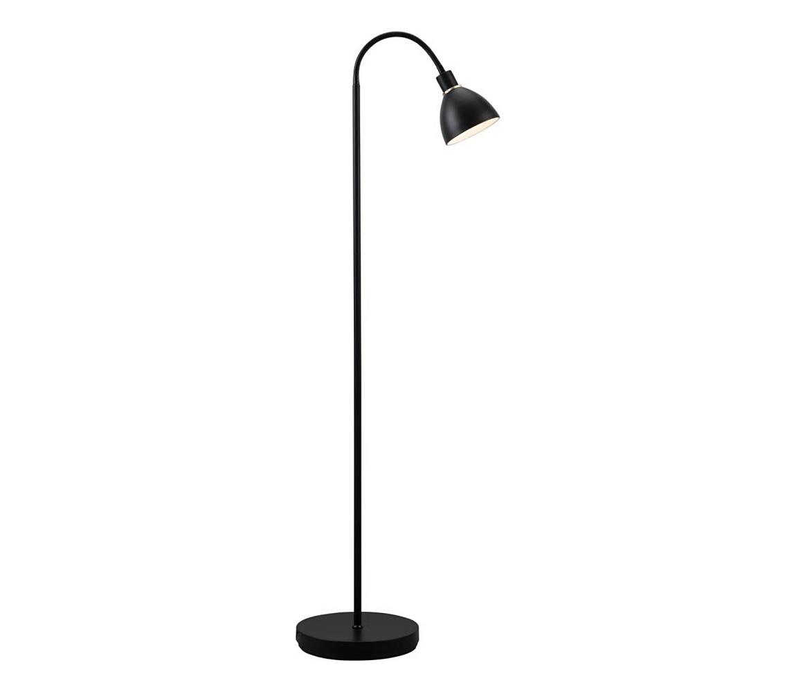 Nordlux - Stojací lampa RAY 1xE14/25W/230V černá 153,5 cm 63214003