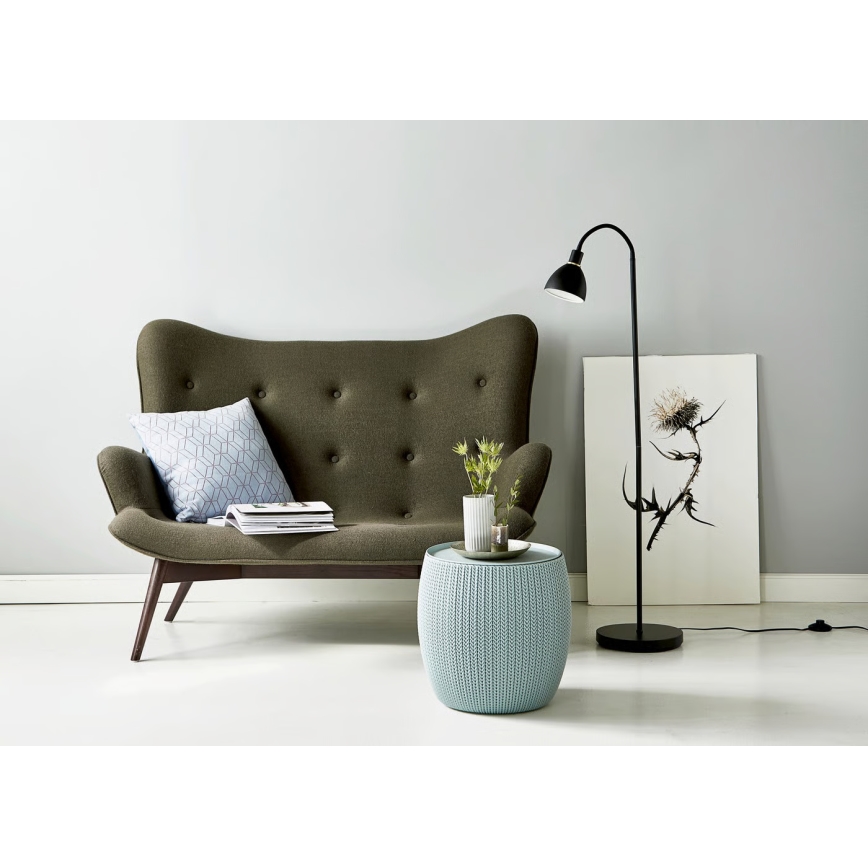 Nordlux - Stojací lampa RAY 1xE14/25W/230V černá