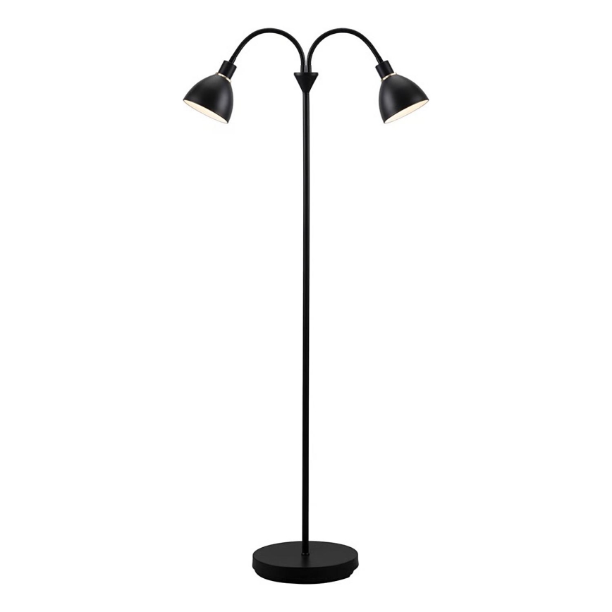 Nordlux - Stojací lampa RAY 2xE14/25W/230V černá