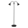 Nordlux - Stojací lampa RAY 2xE14/25W/230V černá
