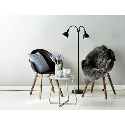 Nordlux - Stojací lampa RAY 2xE14/25W/230V černá