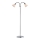 Nordlux - Stojací lampa RAY 2xE14/25W/230V lesklý chrom