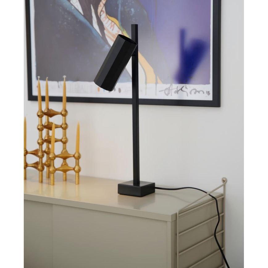 Nordlux - Stolní lampa ALANIS 1xGU10/15W/230V černá