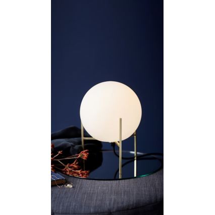 Nordlux - Stolní lampa ALTON 1xE14/15W/230V zlatá