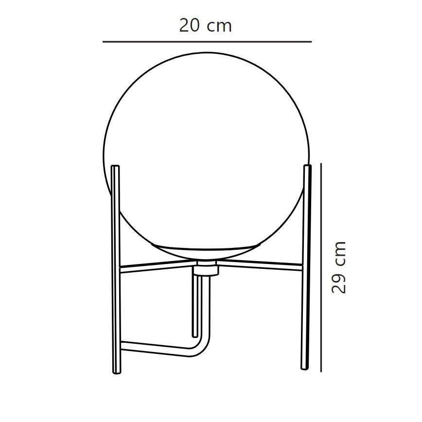 Nordlux - Stolní lampa ALTON 1xE14/15W/230V zlatá