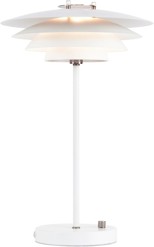 Nordlux - Stolní lampa BRETAGNE 1xG9/25W/230V bílá