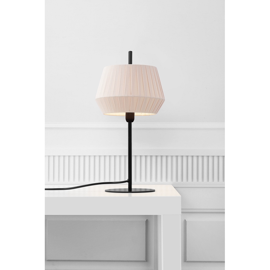 Nordlux - Stolní lampa DICTE 1xE14/40W/230V béžová/černá