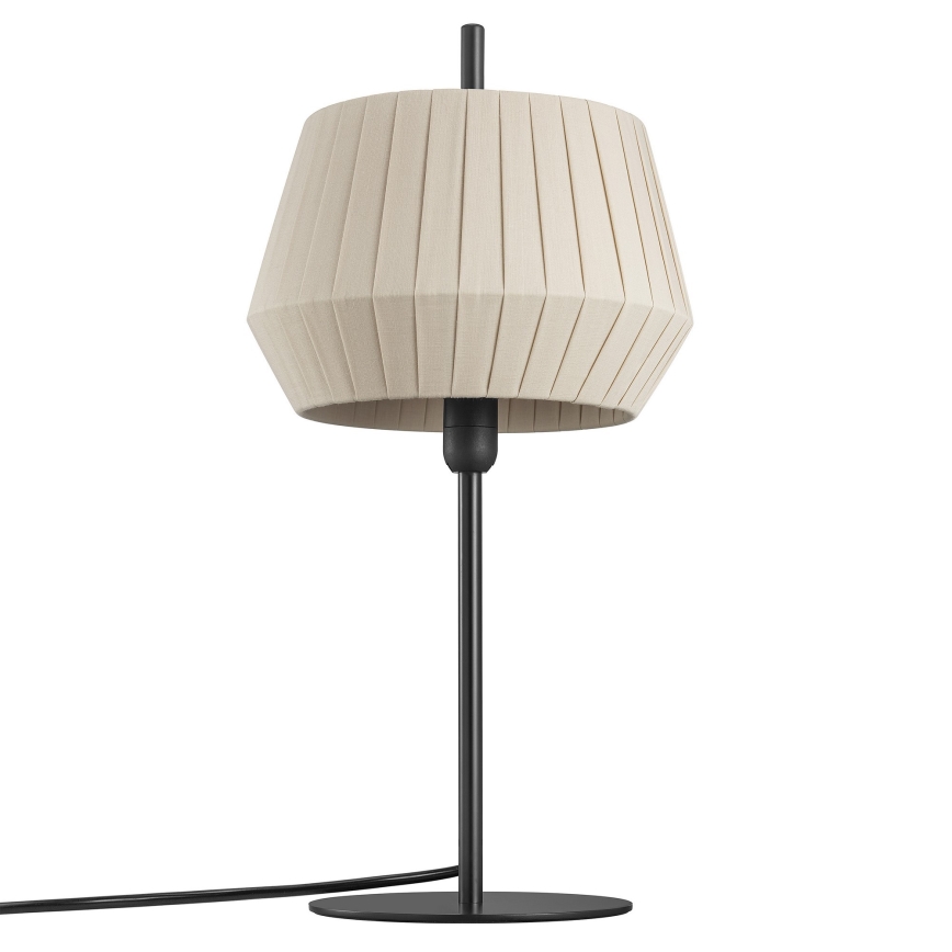 Nordlux - Stolní lampa DICTE 1xE14/40W/230V béžová/černá