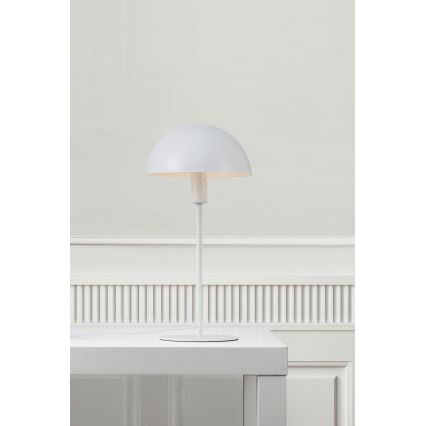 Nordlux - Stolní lampa ELLEN 1xE14/40W/230V bílá