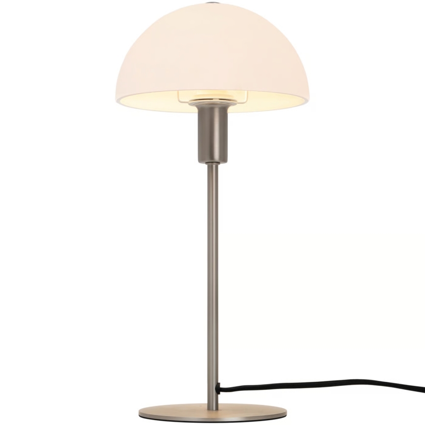 Nordlux - Stolní lampa ELLEN 1xE14/40W/230V matný chrom/bílá