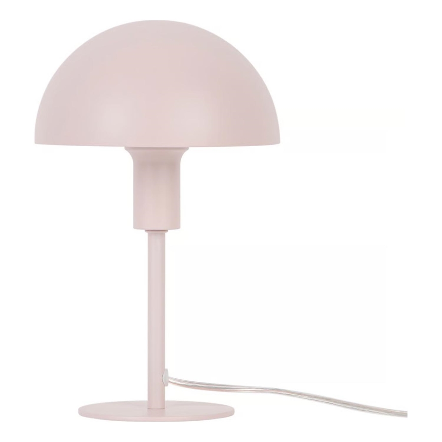 Nordlux - Stolní lampa ELLEN 1xE14/40W/230V růžová