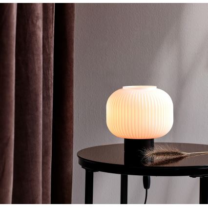 Nordlux - Stolní lampa MILFORD 1xE27/40W/230V černá