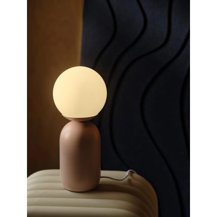 Nordlux - Stolní lampa NOTTI 1xE14/25W/230V růžová