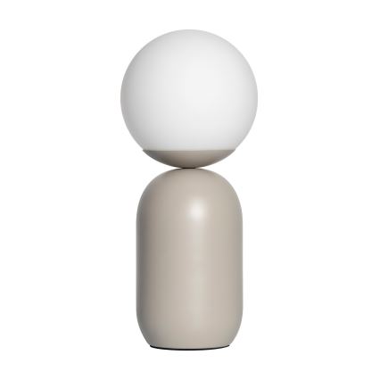Nordlux - Stolní lampa NOTTI 1xE14/25W/230V šedá