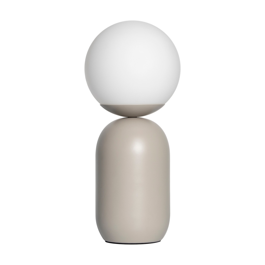 Nordlux - Stolní lampa NOTTI 1xE14/25W/230V šedá