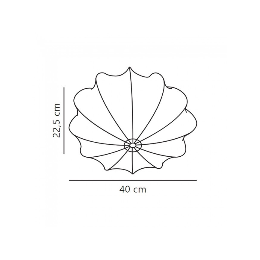 Nordlux - Stropní svítidlo AERON 1xE27/40W/230V pr. 40 cm