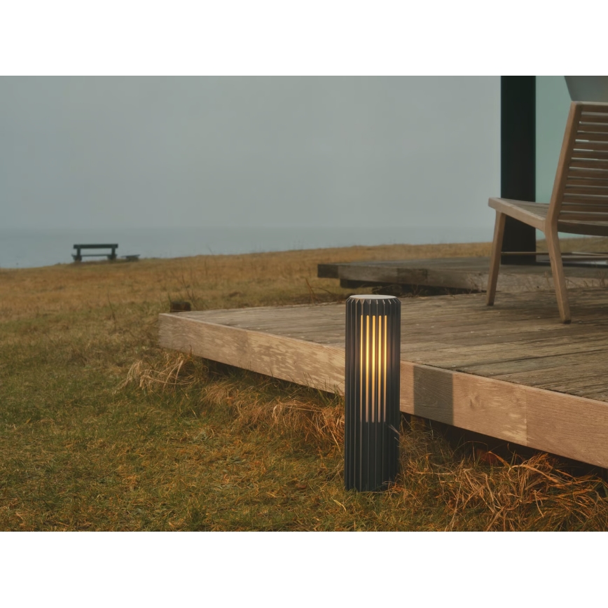 Nordlux - Venkovní lampa ALUDRA 1xE27/15W/230V IP44 antracit 45,4 cm