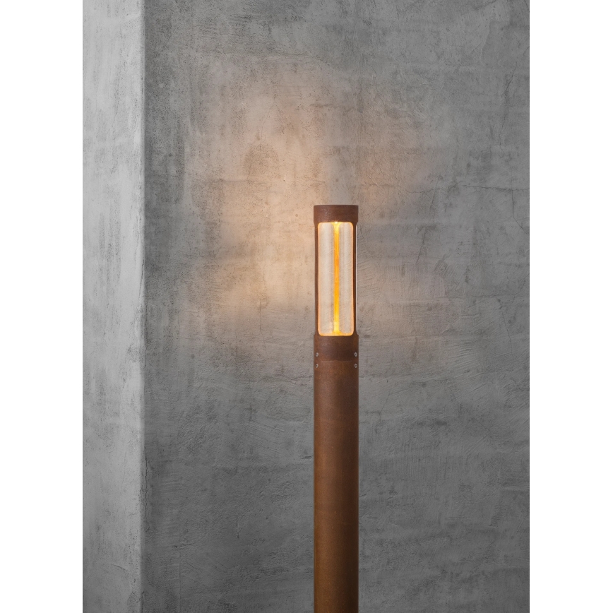 Nordlux - Venkovní lampa HELIX 1xGU10/8W/230V IP44 rezavá 80 cm