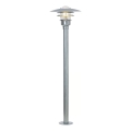 Nordlux - Venkovní lampa LONSTRUP 1xE27/60W/230V IP44 matný chrom 116 cm