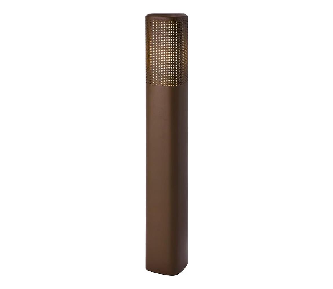 Nordlux - Venkovní lampa SIDARA 1xE27/15W/230V IP44 95 cm hnědá 2618468218