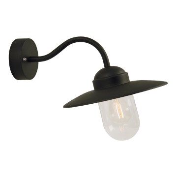 Nordlux - Venkovní nástěnná lampa LUXEMBOURG 1xE27/60W/230V IP54 černá