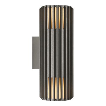 Nordlux - Venkovní nástěnné svítidlo ALUDRA 2xE27/15W/230V IP54 antracit