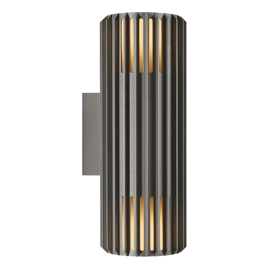 Nordlux - Venkovní nástěnné svítidlo ALUDRA 2xE27/15W/230V IP54 antracit