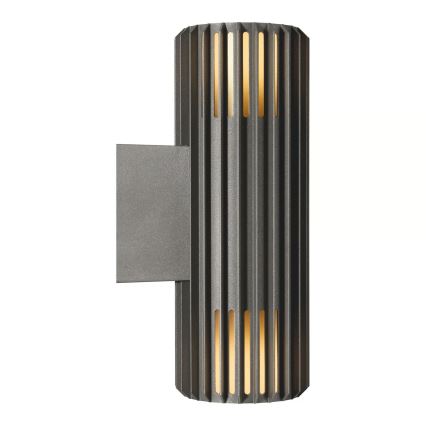 Nordlux - Venkovní nástěnné svítidlo ALUDRA 2xE27/15W/230V IP54 antracit