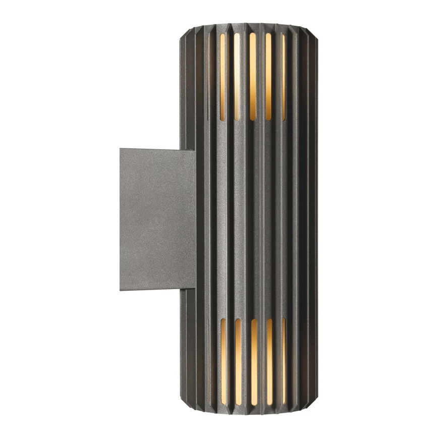 Nordlux - Venkovní nástěnné svítidlo ALUDRA 2xE27/15W/230V IP54 antracit