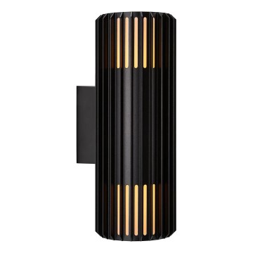 Nordlux - Venkovní nástěnné svítidlo ALUDRA 2xE27/15W/230V IP54 černá