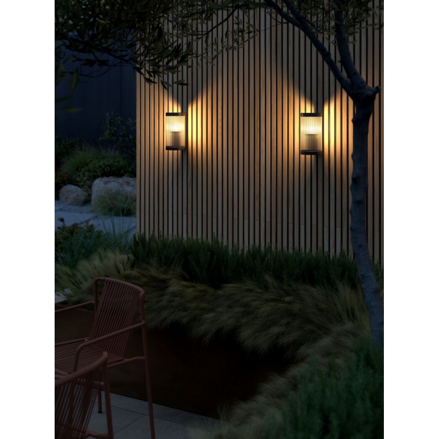 Nordlux - Venkovní nástěnné svítidlo COUPAR 1xE27/25W/230V IP54 černá