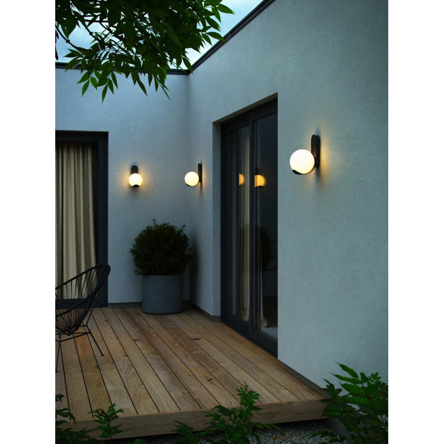 Nordlux - Venkovní nástěnné svítidlo DALIUS 1xE27/10W/230V IP44