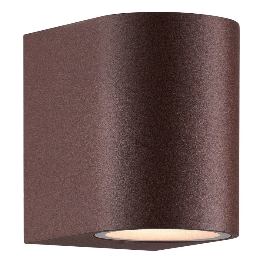 Nordlux - Venkovní nástěnné svítidlo DION 1xGU10/25W/230V IP44 rezavá