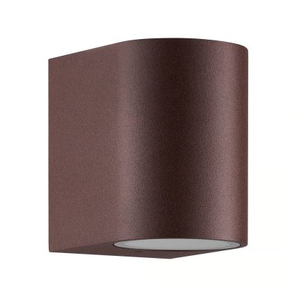 Nordlux - Venkovní nástěnné svítidlo DION 1xGU10/25W/230V IP44 rezavá